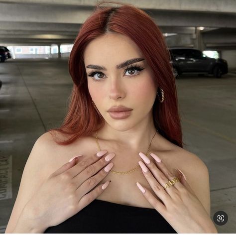 Elena Lombardi, Beer For Hair, Bryce Quinlan, Rhinestone Makeup, Red Hair Inspo, Hair Color Streaks, Pretty Makeup Looks, Chest Tattoos For Women, Auburn Hair