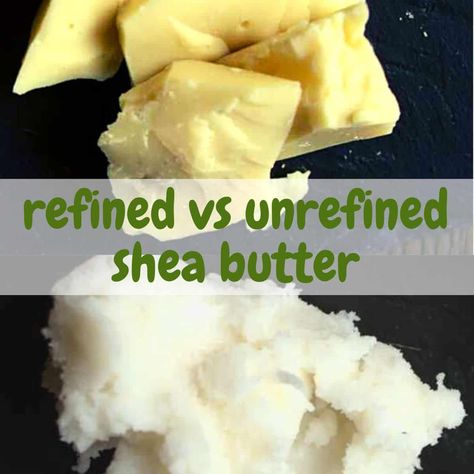 find 7 differences between Refined vs unrefined shea butter Refined Shea Butter, Shea Butter Uses, Beeswax Lip Balm Recipe, Diy Shaving Cream, Homemade Salve, Shae Butter, Beetroot Benefits, Shea Butter Recipes, Diy Eye Cream