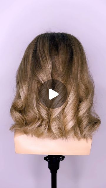 Easy Updos For Mid Length Hair, Banquet Hairstyles For Short Hair, Wedding Updos For Short Hair Tutorials, Updo Tutorials For Short Hair, Updo Mid Length Hair, Mid Length Ponytail Hairstyles, Shoulder Length Updo Wedding, Mid Length Updo Easy, Styling Mid Length Hair