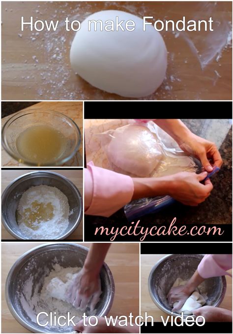 How to make your own classic fondant. Recipe provided and if you wish to purchase any of the ingredients available to be delivered to your door, you can find them in the you tube description box. How To Make Fondant Icing Recipes, How To Make Cake Fondant Recipes, How To Make A Fondant Cake, How To Use Fondant On A Cake, How To Make Cake Fondant, Fondant Cake Recipe, How To Make Fondant Icing, How To Make Fondant, Cake Fondant Recipe