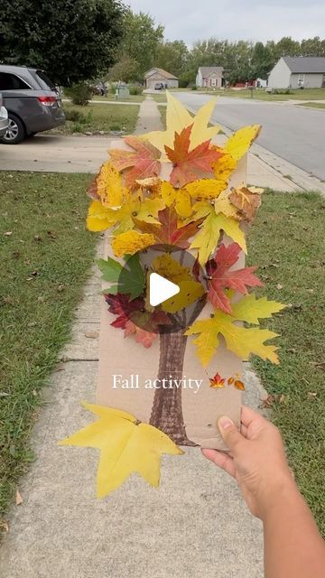 Lal Tluang | Kids Activities | Motherhood on Instagram: "Nature walk Fall tree 🍁  #activitiesforkids #preschoolactivities #preschholteachers #toddlermoms #sahm #naturewalk #fallactivitiesforkids #autumntrees" Activities About Trees For Preschoolers, Tree Crafts Preschool, Nature Walk Activities, Grandma Camp, Child Quotes, Christmas Children, Tree Study, Fall Arts And Crafts, Grandparenting