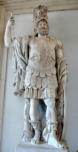 The Roman God of War, Mars or Ares. Hellenistic Art, Istoria Artei, Greek Statues, Theme Tattoo, Roman Gods, Roman Sculpture, Roman Mythology, Roman Art, Marble Statues