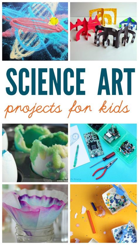 Science art projects for kids. TONS of great ideas here. Science Art Projects For Kids, Family Function Outfit, Function Outfit, Science Art Projects, Projects Science, Steam Projects, Steam Education, Art Projects For Kids, Science Activities For Kids