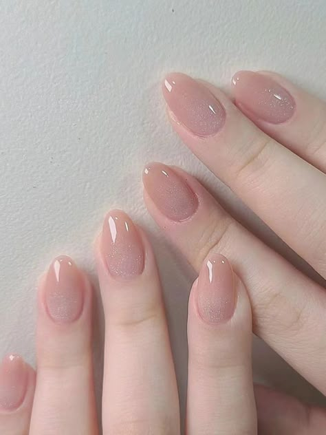 Unghie Nail Art, Hello Nails, Subtle Nails, Simple Gel Nails, Blush Nails, Braut Make-up, Neutral Nails, Elegant Nails, Beauty Nail