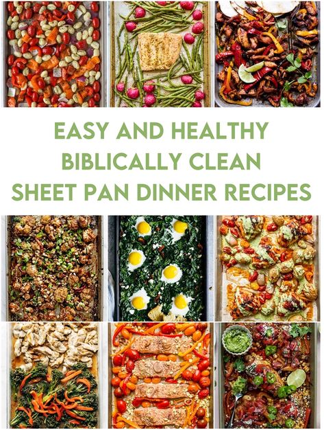 Biblical Eating, Biblical Food, Biblical Diet, Bible Food, Bible Diet, Zone Recipes, Shabbat Dinner, Easy To Make Dinners, Sheet Pan Dinners Recipes