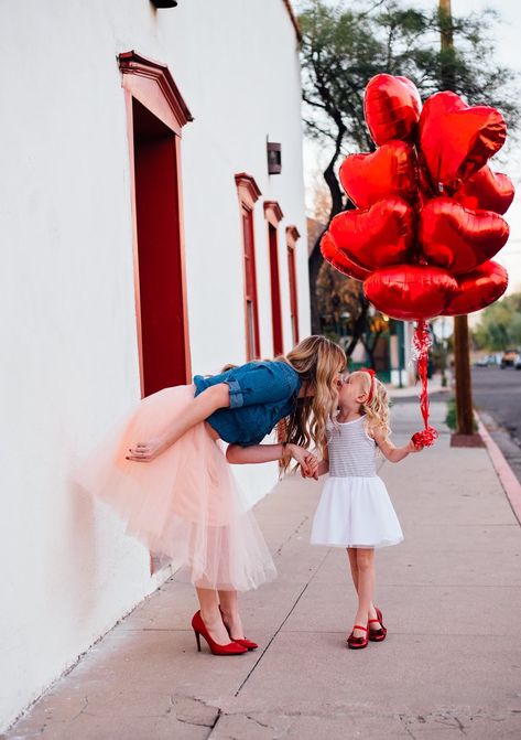 Mother daughter Valentine’s Day photos Family Valentines Photoshoot Ideas, Mother And Daughter Valentines Photoshoot, Family Valentines Day Photoshoot Outfits, Mom Daughter Valentine Photos, Valentines Family Pictures Photo Shoot, Mommy And Me Valentines Photo Shoot, Valentines Mommy And Me Photos, Goth Valentines Day Photoshoot, Valentine Family Photoshoot