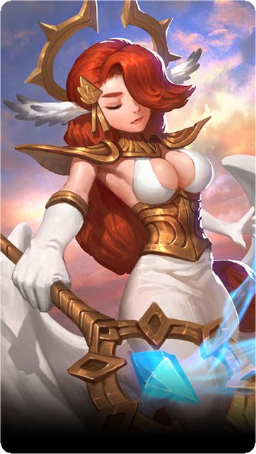 Idle Angels, Hunter Illustration, Idle Heroes, Soul Hunters, Angelic Symbols, 2d Character, Comics Girls, Cool Wallpapers Art, Fantasy Concept Art