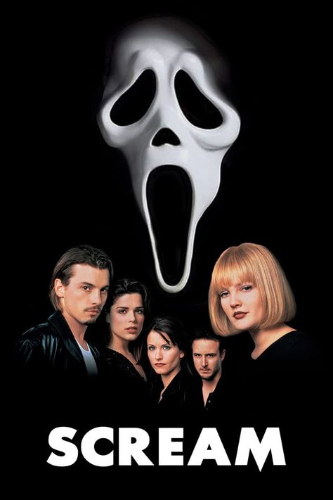 Scream Movie Poster, Sidney Prescott, Scream 1996, Scream 1, Romeo Und Julia, Scream Franchise, Neve Campbell, Ghostface Scream, Scream 6