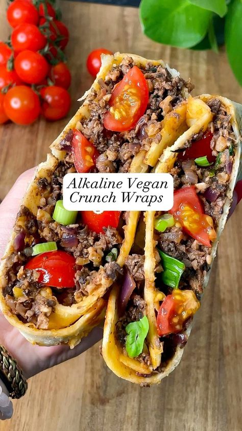 Best Alkaline Foods, Alkaline Plant Based Recipes, High Protein Alkaline Recipes, Healthy Alkaline Meals, Raw Vegan Wraps Recipes, Alkaline Meal Ideas, Alkaline Lunch Recipes, Dr Sebi Recipes Alkaline Diet Dinner, Alkaline Food Recipes