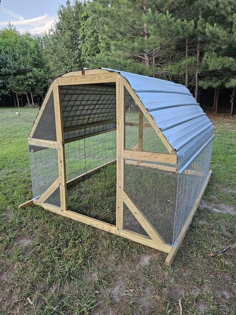 Backyard Meat Birds | Everyone has a first and this is my first time with meat birds (cornish x's) | Facebook Meat Bird Coop, Meat Chicken Coop, Chicken Coups, Chickens 101, Yard Animals, Chicken Coop Garden, Meat Birds, Ranch Ideas, Backyard Chicken Coop Plans