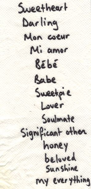 The pet name doesn't matter BUT...Just DON'T call ME what YOU called all your OTHER girlfriends! I'm With The Band, Lovey Dovey, Mr And Mrs, Hopeless Romantic, Pet Names, Pretty Words, Love Letters, Beautiful Words, Men Fashion