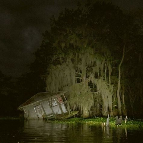 Louisiana, Untouched Since Katrina Southern Gothic Aesthetic, Terra Nova, American Gothic, Southern Gothic, Gothic Aesthetic, Abandoned Places, Dark Aesthetic, A House, Horror Movies