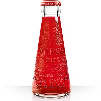 campari soda: this is delicious...i have a sweet tooth but love the slight bitterness of this.Plus i feel very sophisticated when i drink it! Essen, De Stijl, Arabic Vibes, Campari Soda, Garnish Ideas, Campari And Soda, House Products, Bottle Design Packaging, Alcohol Packaging