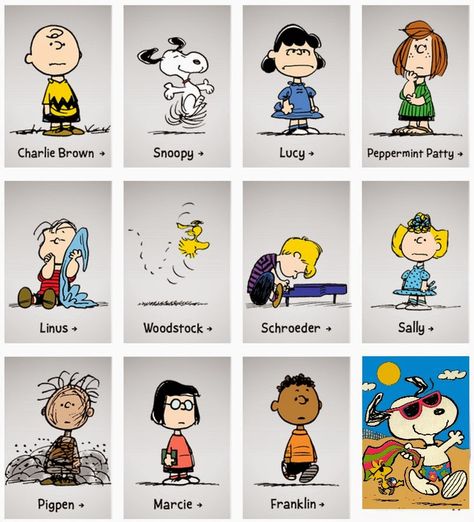 Peanuts Cartoon Characters, Cartoon Characters Names, Charlie Brown Y Snoopy, Snoopy Characters, Charlie Brown Characters, Hulk Character, Circus Characters, Snoopy Cartoon, Strange Tales