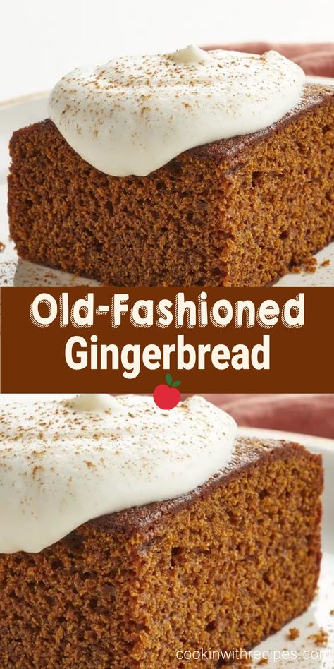 Gingerbread Recipe Uk, Gingerbread Cake Recipe Moist, Ginger Bread Desserts, Gingerbread Recipe Easy, Ginger Bread Cake Recipe, Gingerbread Pound Cake, Old Cake Recipes, Ginger Bread Recipes, Ginger Bread Loaf Recipes