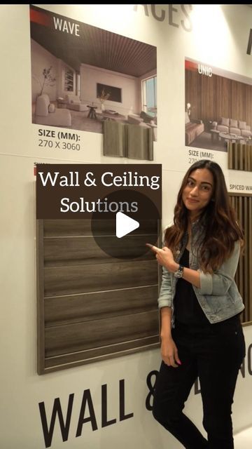 Ridhi Khosla Jalan on Instagram: "I selected this product to show you because it’s a solution to many problems. It can transform your wall and ceiling in a day. It’s a flexible wall panel made of high quality polymer that has an interlocking system. It comes in LOTS of finishes and that means you can have a wood finish without worrying about termites. You can put it in balcony ceilings to add more detailing and warmth to the space. 

The minute @pareindia said “First time in the world!”, they knew they had my attention :) Who doesn’t want the latest designs in their house?

Call @pareindia directly at +918356954856
Tell them you liked what you saw and they’ll come over and sort you out!

Want to know the latest in interiors and home decor? Then follow me! ♥️

#interior #walls #ceiling #int Wall Panel, Interior Walls, Wall Paneling, Wood Finish, Latest Design, The Selection, Ceiling, Canning, Wall