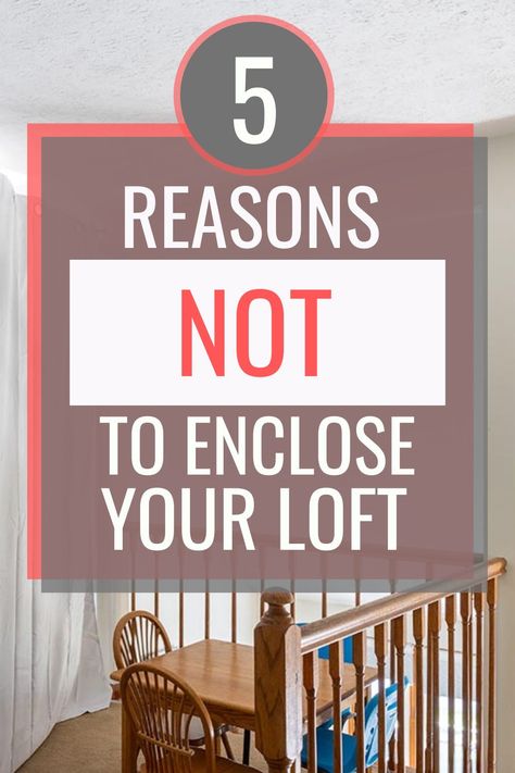 Uses For Loft Space, Loft At Top Of Stairs, Loft Closure Ideas, Upstairs Loft Decorating Ideas, Loft Turned Into Bedroom, Loft Wall Ideas Upstairs, Multipurpose Loft Space, Second Story Loft Ideas, Small Office Loft Ideas Upstairs