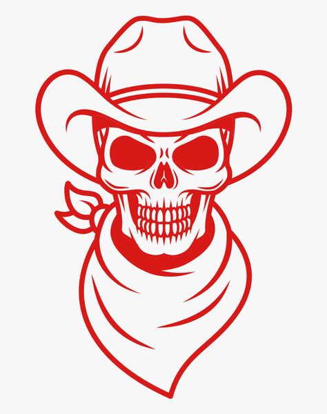 Skull Cowboy Hat Tattoo, Skull With Cowboy Hat Tattoo, Skull With Cowboy Hat, Skull Cowboy Hat, Skull Clip Art, Cowboy Hat Tattoo, Skull Template, Hat Tattoo, Simple Skull