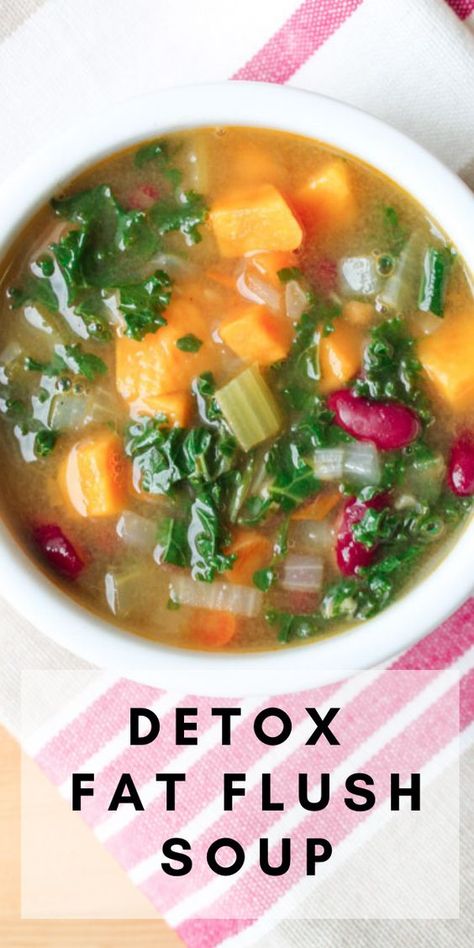 Fat Flush Soup, Detox Vegetable Soup, Clean Eating Soup Recipes, Vegan Vegetable Soup, Cabbage Soup Diet Recipe, Clean Eating Soup, Diet Soup Recipes, Cabbage Soup Diet, Fat Flush