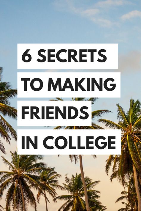 Making Friends In College, Study In College, Friends In College, Make Friends In College, College Survival Guide, College Checklist, College Resources, College Success, College Survival