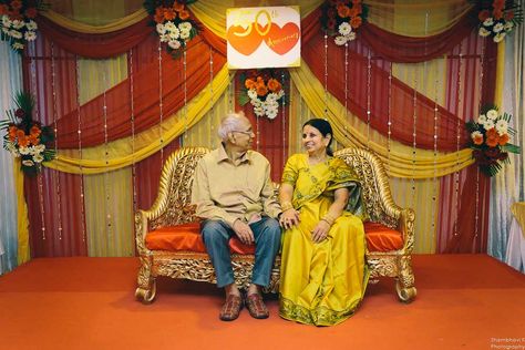 50th of anniversary celebration photoshoot delhi Celebration Photoshoot, Wedding Anniversary Celebration, Potted Flowers, Golden Jubilee, 50th Anniversary Celebration, Anniversary Photoshoot, Old Couples, Anniversary Event, 50th Wedding Anniversary