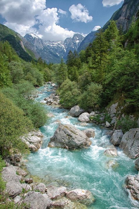 Taman Air, Slovenia Travel, River Photography, 수채화 그림, Alam Yang Indah, Macedonia, Albania, Slovenia, Serbia