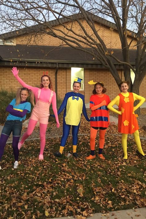 Funny Group Halloween Costumes, Girl Group Halloween Costumes, The Backyardigans, Cute Group Halloween Costumes, Halloween Costumes For Teens Girls, Bff Halloween Costumes, Trio Halloween Costumes, Halloween Costumes For 3, Duo Halloween Costumes