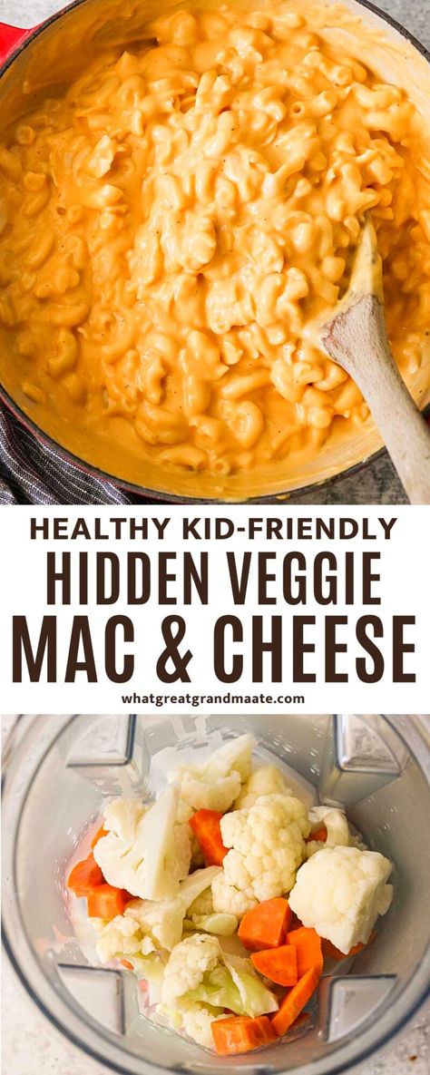 Healthy Meals Toddlers Will Eat, Pasta Hidden Veggies, Max And Cheese With Veggies, Hidden Veggie Sweets, Veggie Loaded Mac And Cheese, How To Sneak In Veggies, Roasted Veggie Mac And Cheese, Recipes That Hide Vegetables, Pasta With Hidden Veggies