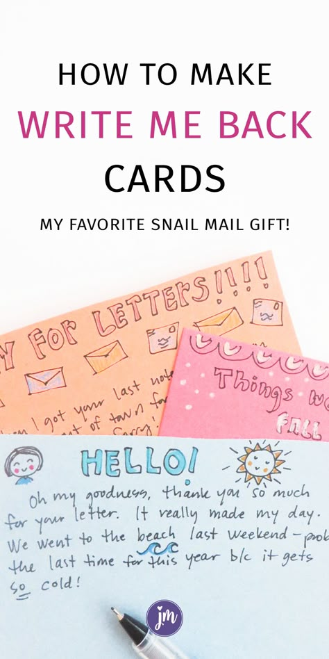 Write Me Back - A Simple Gift Idea - Jennie Moraitis Happy Mail Inspiration, Letter Writing Ideas, Snail Mail Gifts, Mail Tag, Happy Mail Ideas, Pen Pal Kit, Mail Inspo, Mail Inspiration, Snail Mail Inspiration