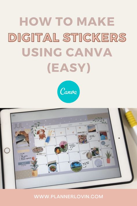 Canva Tutorials, Canvas Learning, Using Canva, How To Make Stickers, Planner Pdf, Canva Tutorial, Free Planner, Create Invitations, Graphic Design Resources