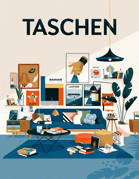 Taschen Summer Sale Art On The Wall, Illustration Design Graphique, Ligne Claire, Interior Illustration, Art Et Illustration, Arabian Nights, Flat Illustration, Illustrations And Posters, Editorial Illustration