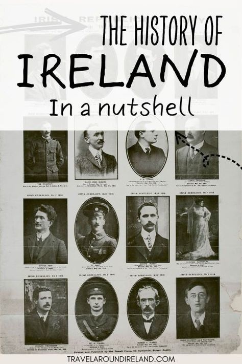 A Brief History of Ireland: Key Events and Milestones Celtic Tiger, Good Friday Agreement, Easter Rising, Ireland History, Michael Collins, Irish Culture, Free State, Christmas Planning, Emerald Isle