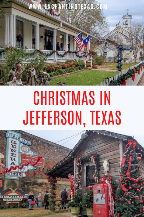 Jefferson Christmas in Jefferson TX | Christmas in East Texas | Christmas in Texas destinations | Texas Christmas Towns | Texas Christmas Vacations | Best Places to Spend Christmas in Texas | Best Things to do in Texas for Christmas | Christmas Things to do in Texas | Texas Christmas Getaways | Best Christmas Lights in Texas | Christmas Destinations in Texas | Where to Go for Christmas in Texas | Texas Christmas Travel | Texas Xmas Destinations | What to do for Christmas in Texas Christmas In Texas, Things To Do For Christmas, Jefferson Texas, Things To Do In Texas, Christmas Towns, Christmas Things To Do, Guadalupe Mountains National Park, Travel Texas, Big Christmas Tree