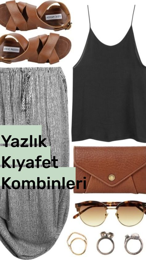 2023 kıyafetleri çok renkli ve şık. Artık kıyafetlerinize kombin yaparken neyi neyle kombinlesem diye saatlerce düşünmenize gerek yok.#moda #kombin #yazkombinleri #elbisekombinleri #etekkombinleri #kıyafetkombinleri #yazmodası #yazlıkkıyafetler #outfits #summeroutfits #summerblogger #summerstyle #summerfashion #summerdress #damenoutfits #fashion #fashionblogger Eden, Steve Madden, Outfit Ideas