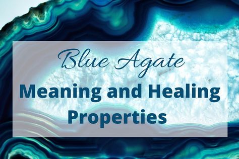 Blue Agate: Meaning, Healing Properties, Benefits, And Uses - Beadnova Blue Agate Meaning, Agate Stone Meaning, Meaning Of Blue, Agate Meaning, Blue Agate Stone, Blue Geode, Magical Stones, Spiritual Meaning, Crystal Meanings