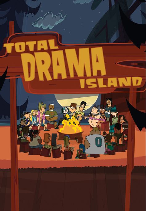 Island Wallpaper, Childhood Tv Shows, Vintage Tin Signs, Wild Adventures, Total Drama Island, Horror Music, Total Drama, Reality Tv Shows, The Drama