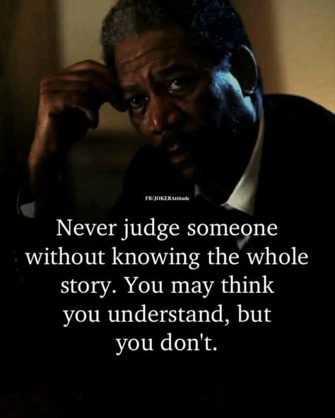𝐍𝐞𝐯𝐞𝐫 𝐣𝐮𝐝𝐠𝐞 𝐬𝐨𝐦𝐞𝐨𝐧𝐞 𝐰𝐢𝐭𝐡𝐨𝐮𝐭 𝐤𝐧𝐨𝐰𝐢𝐧𝐠 𝐭𝐡𝐞 𝐰𝐡𝐨𝐥𝐞 𝐬𝐭𝐨𝐫𝐲. 𝐘𝐨𝐮 𝐦𝐚𝐲 𝐭𝐡𝐢𝐧𝐤 𝐲𝐨𝐮 𝐮𝐧𝐝𝐞𝐫𝐬𝐭𝐚𝐧𝐝 𝐛𝐮𝐭 𝐲𝐨𝐮 𝐝𝐨𝐧'𝐭. You Dont Know My Story, Never Judge, Don't Judge, The Whole, Positive Quotes, My Girl, The Story, Quotes, Pins