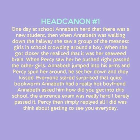 Percy Jackson Head Canon, Percy And Annabeth, Trials Of Apollo, Percy Jackson Fan Art, Magnus Chase, Percy Jackson Memes, Annabeth Chase, Rick Riordan Books, Percy Jackson Books