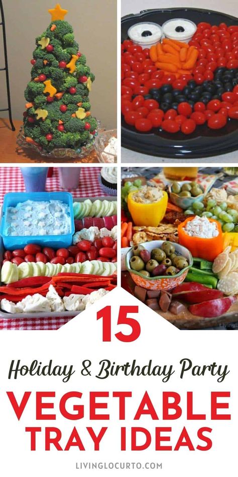 15 Creative Vegetable Tray Ideas - Holiday Charcuterie Boards. Cute vegetable tray ideas and charcuterie board platters for 4th of July, Halloween, Thanksgiving, Christmas and birthday parties. Cute Veggie Tray Ideas, Board Platters, Vegetable Tray Ideas, Food Tray Ideas, Christmas Veggie Tray, Thanksgiving Veggies, Christmas Vegetables, Holiday Charcuterie, Best Christmas Appetizers