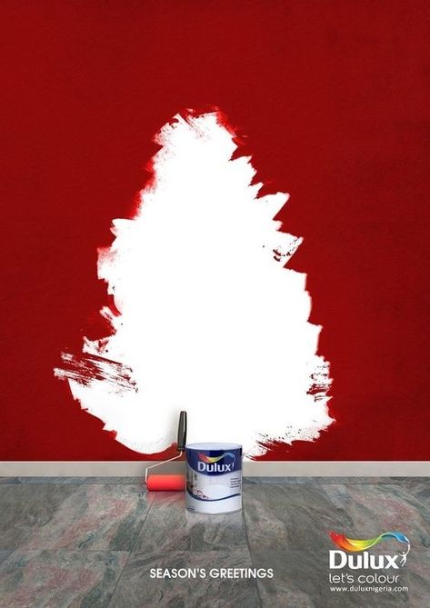 30. Dulux Christmas Adverts, Christmas Advertising, Christmas Campaign, 광고 디자인, Creative Advertising Design, Publicidad Creativa, Street Marketing, Christmas Ad, Guerilla Marketing