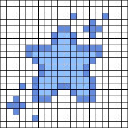 Alpha pattern #161622 | BraceletBook Winnie The Pooh Pixel Art Small, Grid Flower Pattern, 20x20 Pixel Art Grid, 2 Colour Pixel Art, Sparkle Cross Stitch, 20 By 20 Pixel Art, Pixel Art Two Color, Perler Bead Star Patterns, Pixel Art For Cross Stitch