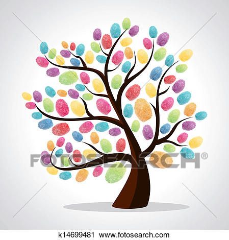 Finger prints diversity tree View Large Clip Art Graphic Fingerprint Art Kids, Thumb Painting, Finger Painting For Kids, Finger Paint Art, Boom Kunst, Thumbprint Art, Fingerprint Art, Finger Art, Astuces Diy