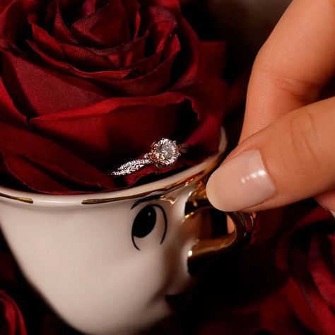 Beauty And The Beast Ring Engagement, Belle Engagement Ring Disney, Beauty And Beast Engagement Ring, Disney Wedding Rings Engagement, Disney Engagement Ring, Beauty And The Beast Engagement Ring, Beauty And The Beast Wedding Ring, Disney Inspired Engagement Rings, Disney Rings Engagement