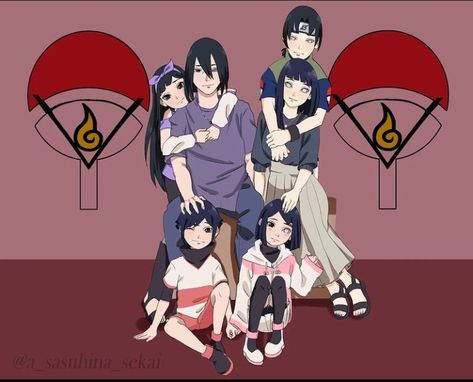 Sasuke Daughter, Sasuke Uchiha Shippuden, Naruko Uzumaki, Naruto Shippuden Characters, Naruto And Hinata, Naruto Oc, Naruto And Sasuke, Naruto Art