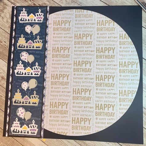 Birthday Scrapbook Ideas, Birthday Scrapbook Layouts, Pet Scrapbook Layouts, Family Scrapbook Layouts, Pet Scrapbook, Creative Memories Scrapbooking, Birthday Scrapbook, Family Scrapbook, Wedding Scrapbook