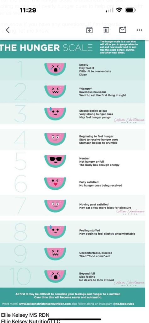 Hunger Scale