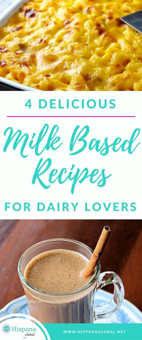 4 Delicious Milk Based Recipes For Dairy Lovers- These 4 mouthwatering #recipes will have your taste buds in a frenzy! Whether you are celebrating #NationalMilkDay or just trying to think of new #waystouse up your #milk, these tasty treats are sure to please! Surprise your family with a traditional Venezuelan #drink, try one of my grandmother’s age old, favorite #dessert recipes or just relax and enjoy some good ole’ comfort #food! These recipes cover it all! Recipes Using Rotisserie Chicken, Quinoa Recipes Healthy, Ground Pork Recipes, Food Stamps, Favorite Dessert Recipes, Favorite Dessert, Air Fryer Recipes Healthy, Delicious Snacks Recipes, Red Food