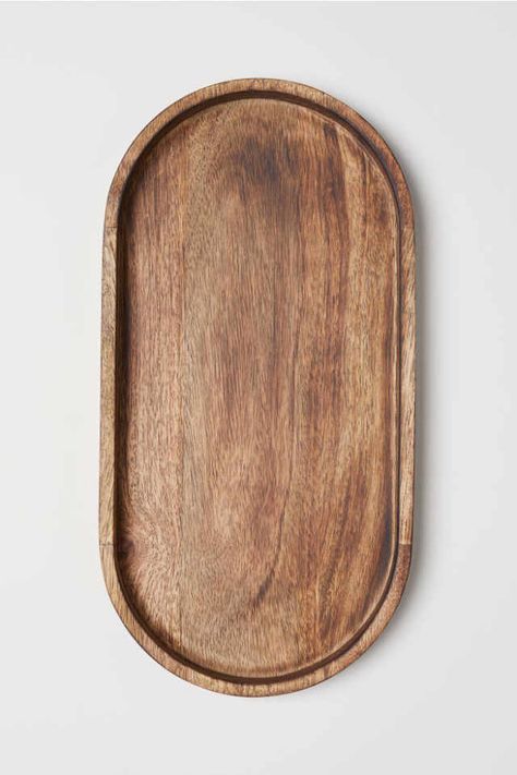 Hm Home, H&m Home, Wooden Plates, Wood Tray, Wooden Tray, House In The Woods, Autumn Home, Mango Wood, Kitchen Countertops