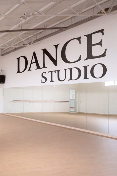 Dance Studio, Wall Decal, Wall Sticker, Wall Art, Dance Classes, Dance Studio, Dance Studio Decor, Dance Academy, Dance Studio Decals Dance Studio Ideas Decor, Dance Vision Board Ideas, Dance Studio Owner Aesthetic, Small Dance Studio Design, Dance Room Aesthetic, Dance Academy Aesthetic, Aesthetic Dance Studio, Dance Studio Design Interiors, Studio Dance Room