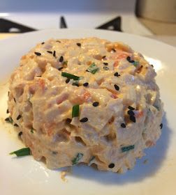 Asian Crab Salad, Spicy Crab Salad Recipe, Crab Salad Recipe Sushi, Spicy Crab Salad, Spicy Crab Roll, Poke Bowl Recipe, Crab Salad Recipe, Spicy Crab, Creamy Crab